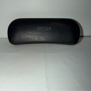 Matsuda Black Original Glasses Hard Case Made In Japan Clamshell Only